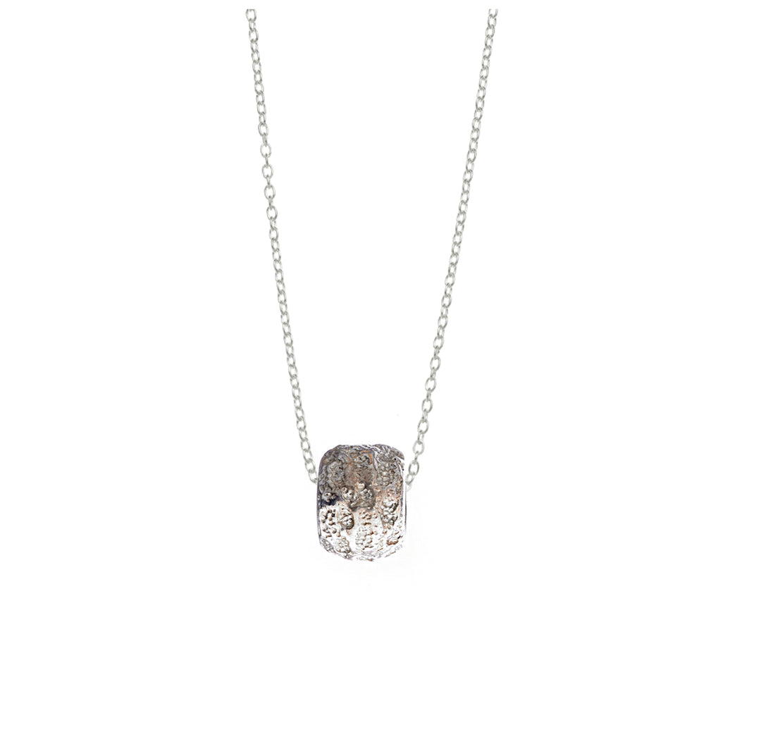 Spacer Sterling Silver with Bead Necklace