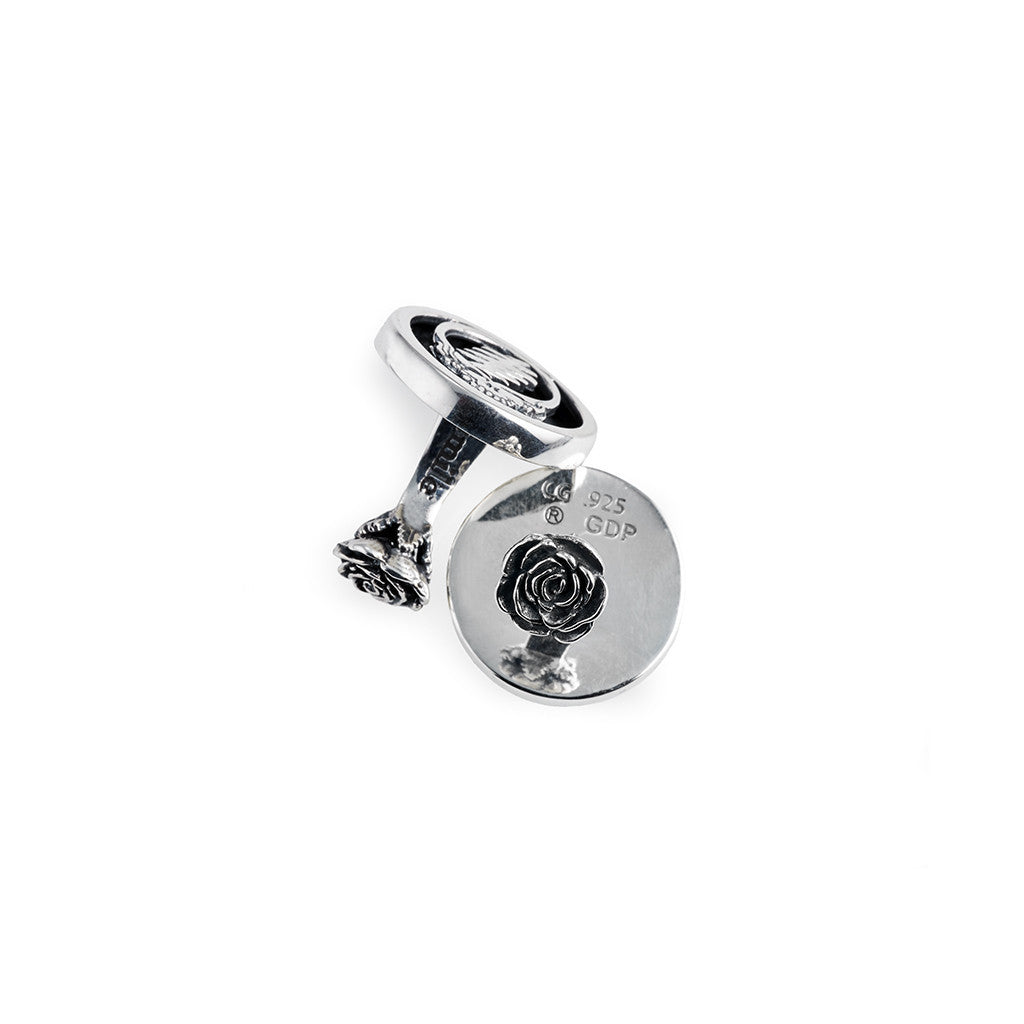 Steal Your Face Sterling Silver Cufflinks