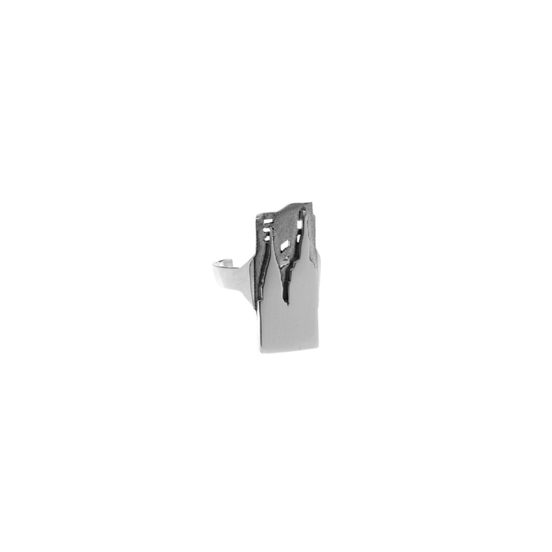 New York City Skyline Sterling Silver Ring - Cynthia Gale New York - 1