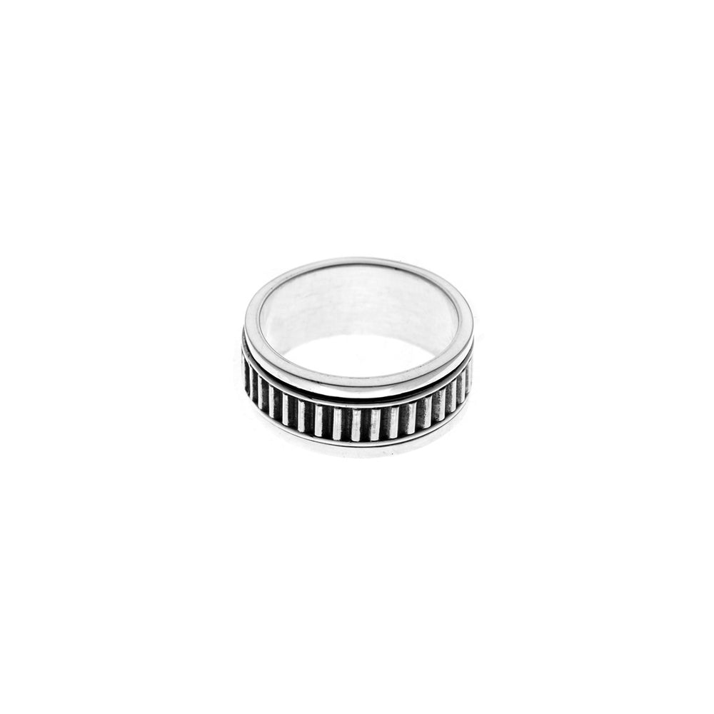 Nusantara Lombok Sterling Silver Spin Ring - Cynthia Gale New York Jewelry