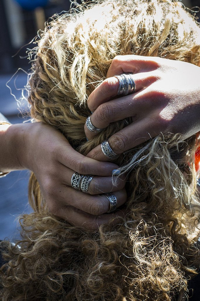 Epsilon Infinity Sterling Silver Spin Ring - Cynthia Gale New York Jewelry