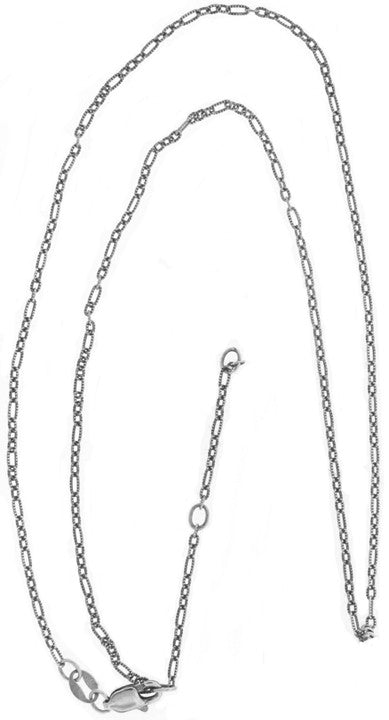 February NYC Authentic Subway Token Amethyst Sterling Silver Charm Necklace - Cynthia Gale New York - 3