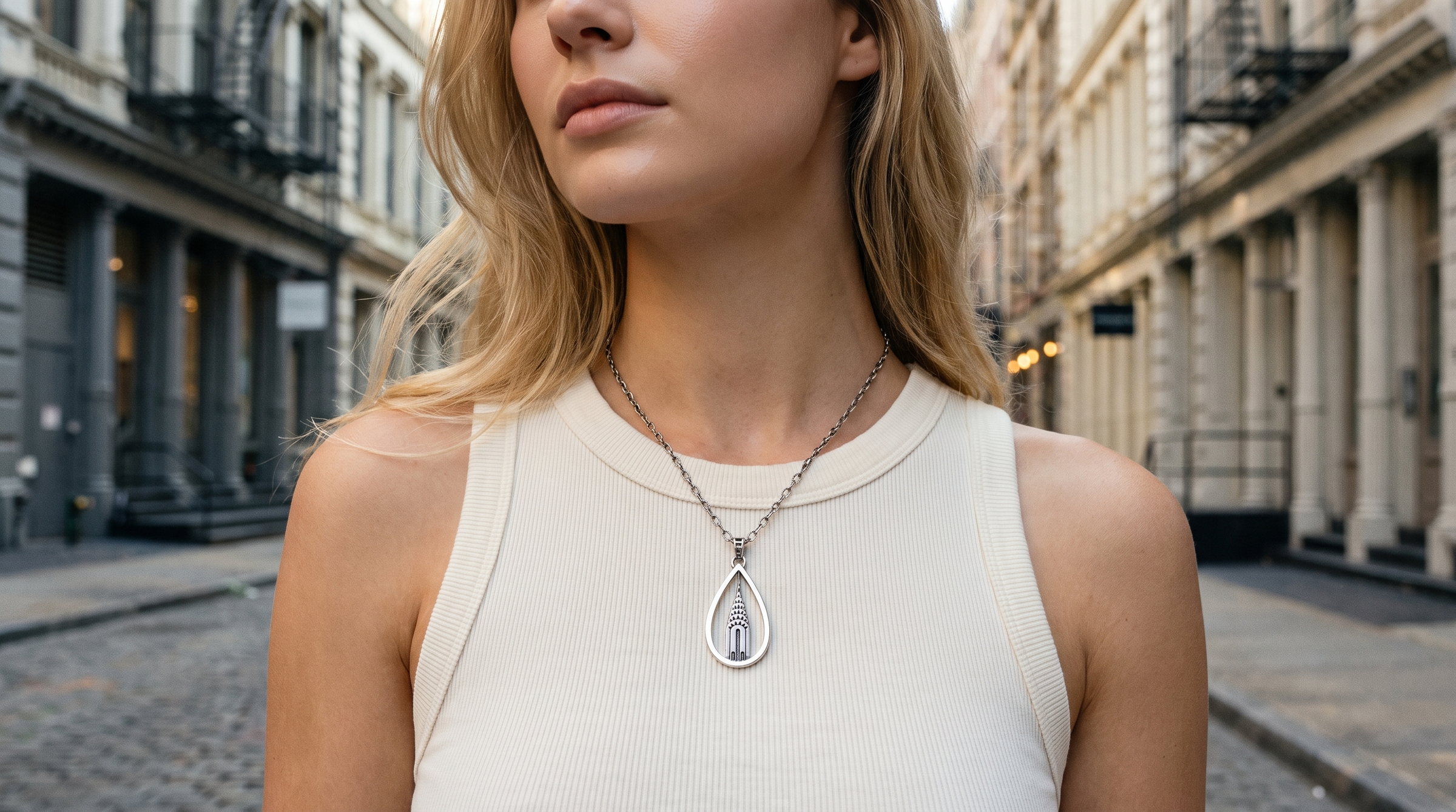 New York City Skyline Collection - sterling silver skyline jewelry by Cynthia Gale New York