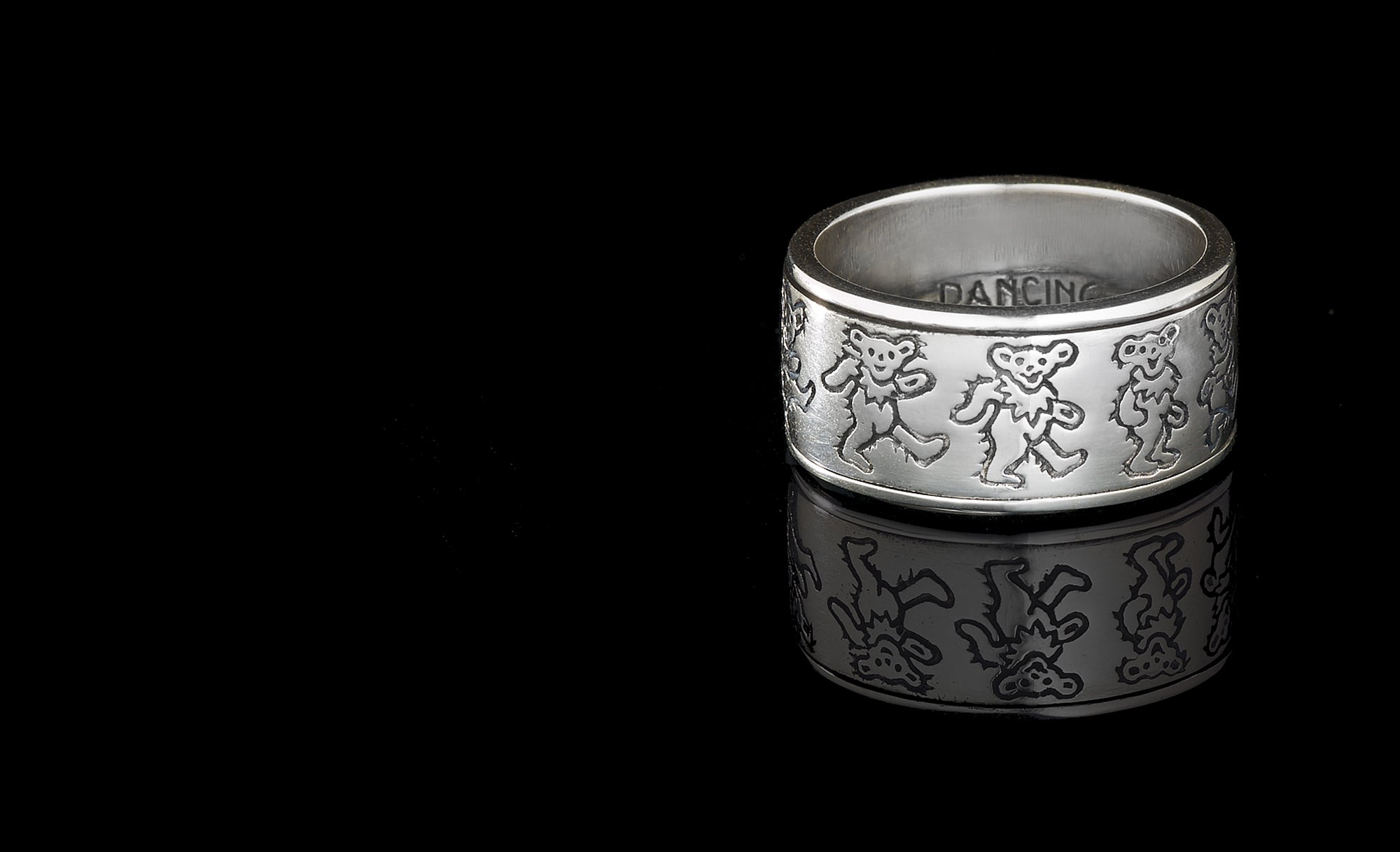 Grateful dead dancing deals bear ring