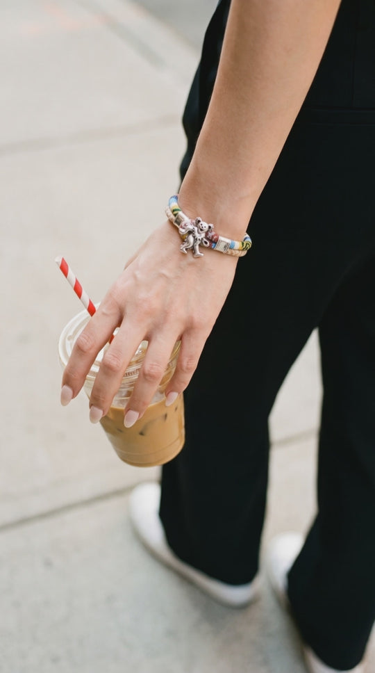 Dancing Bear Harvest Dance bracelet worn — video