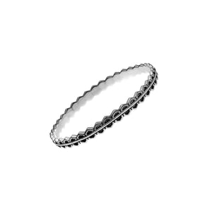 Elements Fire Sterling Silver Bangle - Cynthia Gale New York Jewelry