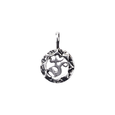 Sweet Serenity Ohm Symbol Sterling Silver Charm