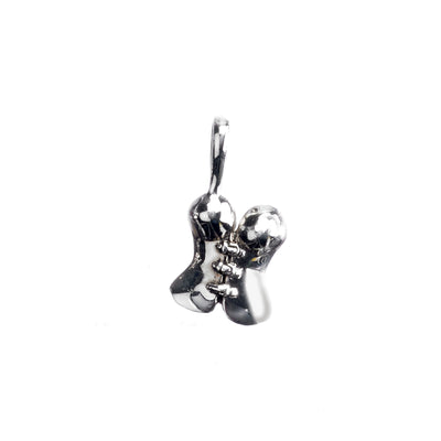 Sex And Candy Is Dandy Bustier Sterling Silver Charm