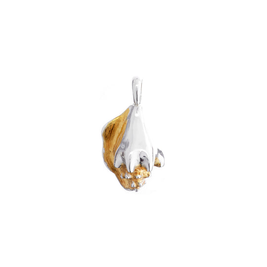 She Sells Sea Conch Shells Sterling Silver Gold Charm