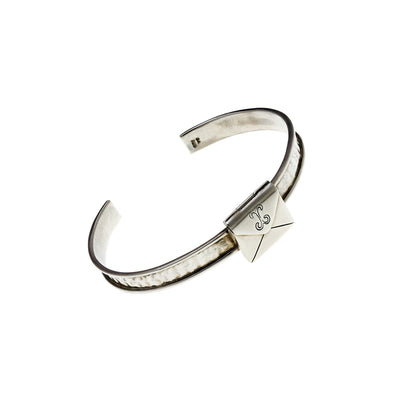 Love Letters Sterling Silver Envelope Cuff Bracelet - Cynthia Gale New York Jewelry