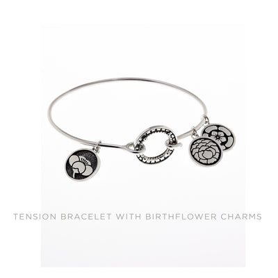 Ceremonial Kamon Sterling Silver Collectible Charm Bracelet - Cynthia Gale New York Jewelry