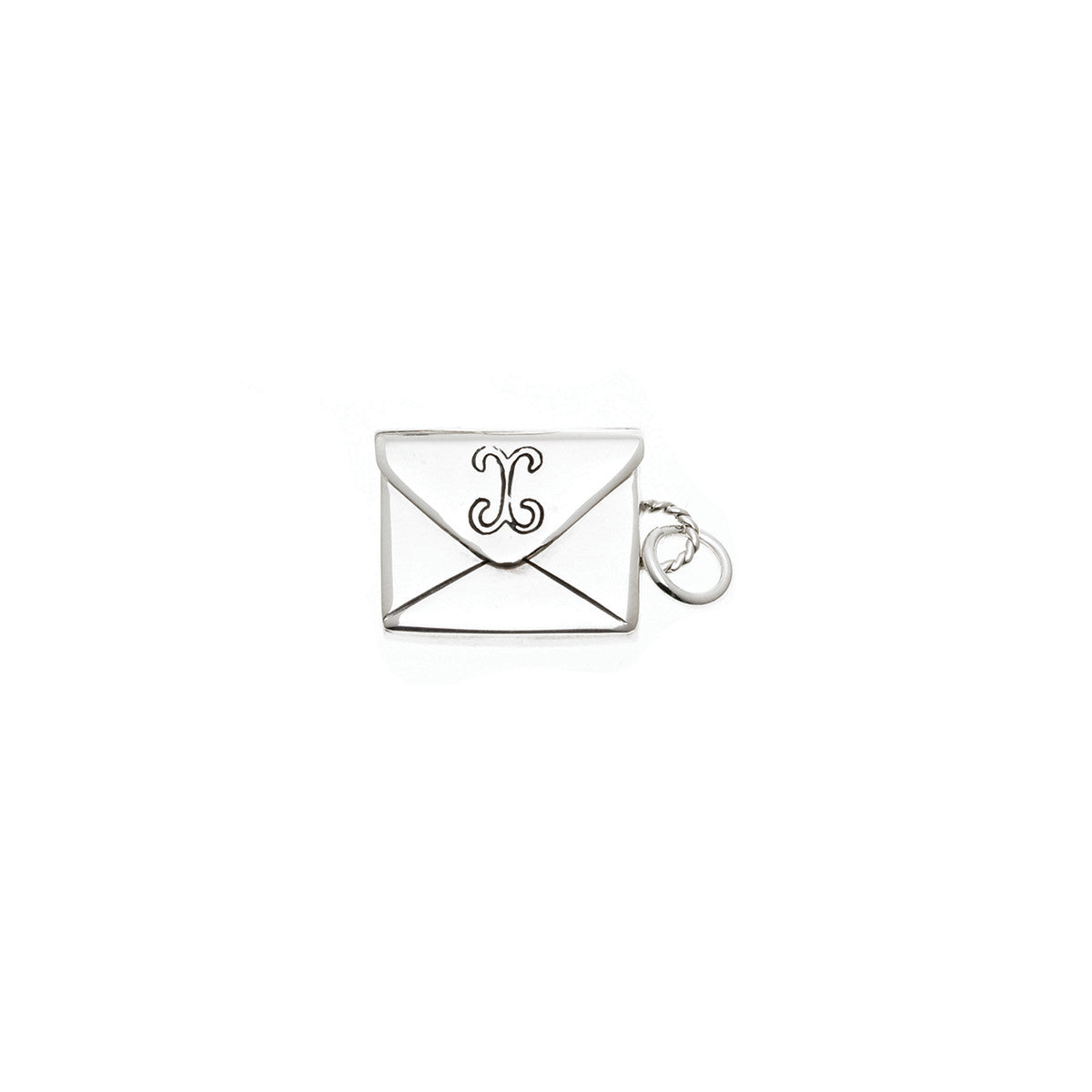 Love Letters Petite Envelope Sterling Silver Charm - Cynthia Gale New York Jewelry