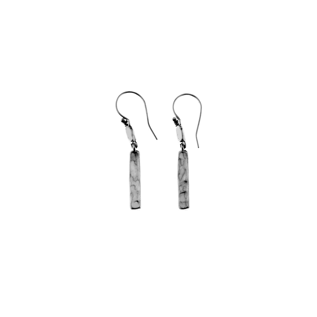 Mystical Pagoda Short Fringe Sterling Silver Earring - Cynthia Gale New York Jewelry