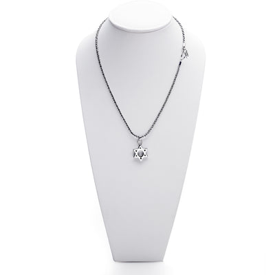 Jewish Museum Jewish Star Sterling Silver Necklace - Cynthia Gale New York Jewelry
