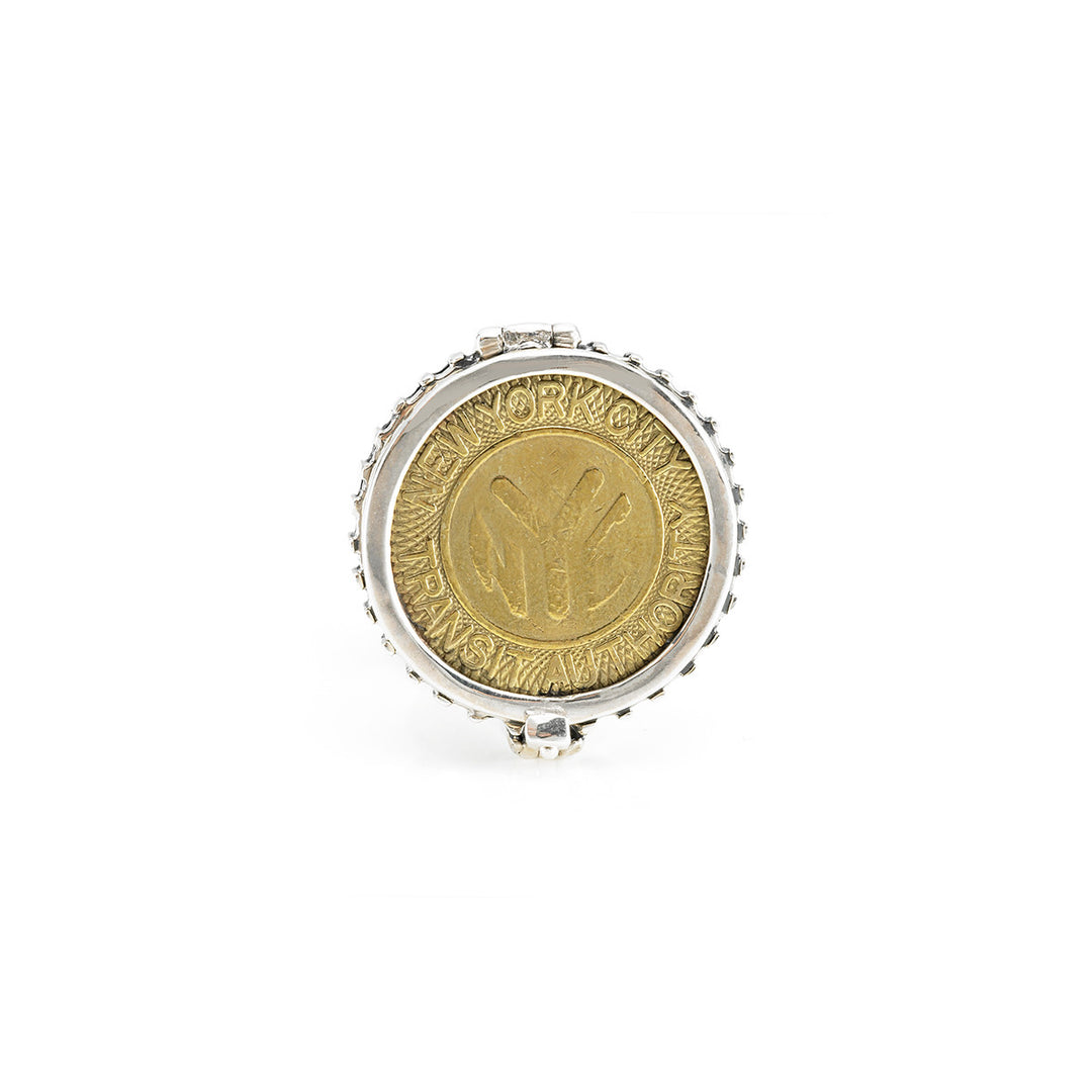 NYC Authentic Token Sterling Silver Keepsake Ring - Cynthia Gale New York - 3