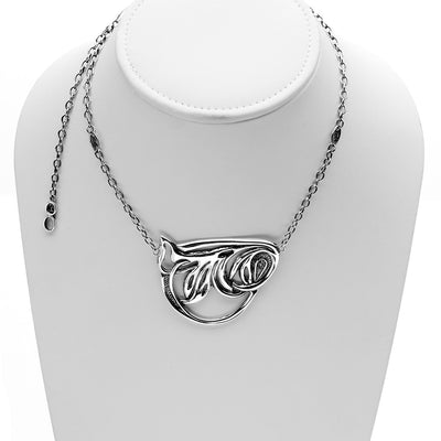 Belle Nouveau Sterling Silver Statement Necklace - Cynthia Gale New York Jewelry