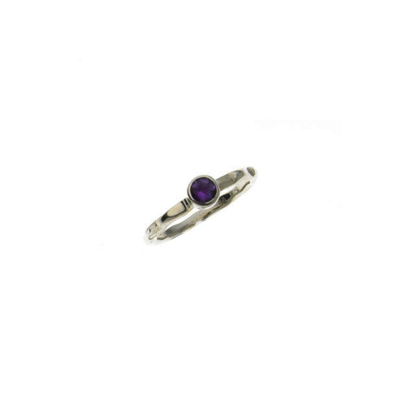 Mod Pod Sterling Silver Birthstone Stack Ring - Cynthia Gale New York - 2