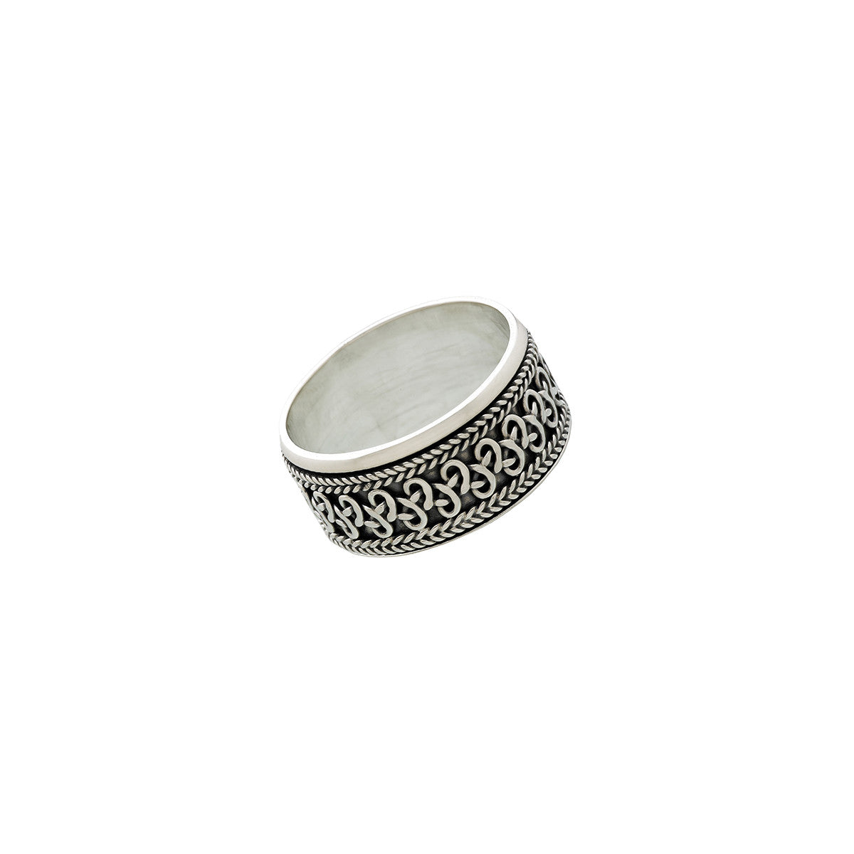 Beta Infinity Sterling Silver Spin Ring - Cynthia Gale New York Jewelry