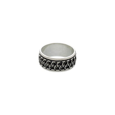 Gamma Infinity Sterling Silver Spin Ring - Cynthia Gale New York Jewelry