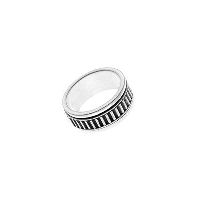 Nusantara Lombok Sterling Silver Spin Ring - Cynthia Gale New York Jewelry