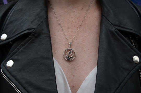 Steal Your Face Sterling Silver Necklace