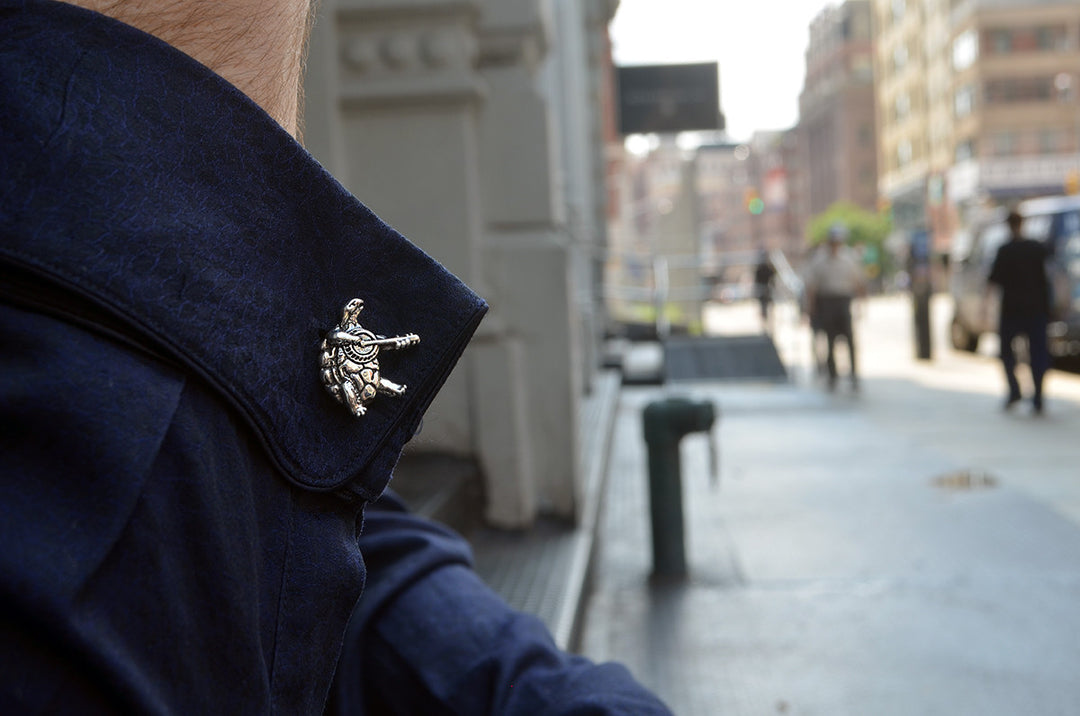 Terrapin Station Sterling Silver Cufflink