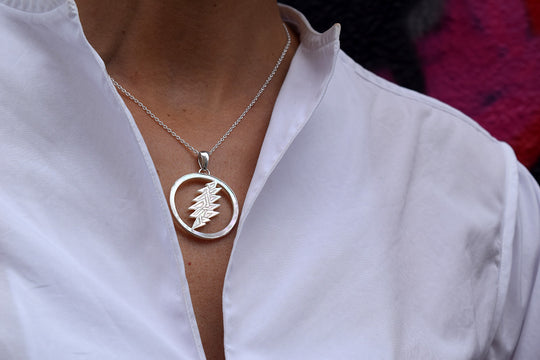 Lightning Bolt Pendant on Chain