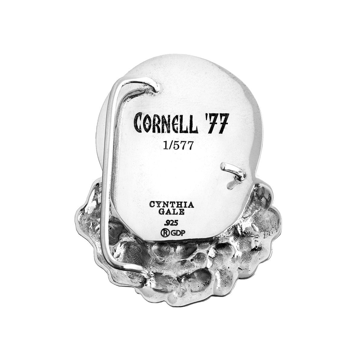 Cornell '77 Grateful Dead Sterling Silver Belt Buckle