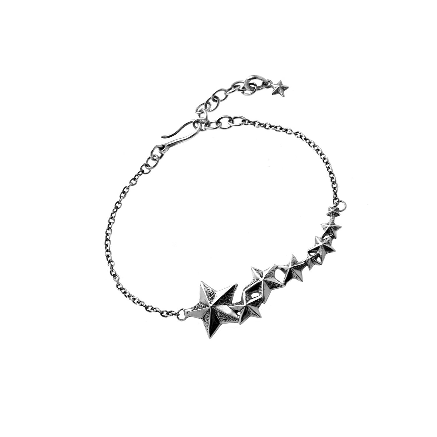 Rock Star Sterling Silver Bracelet - Cynthia Gale New York - 1