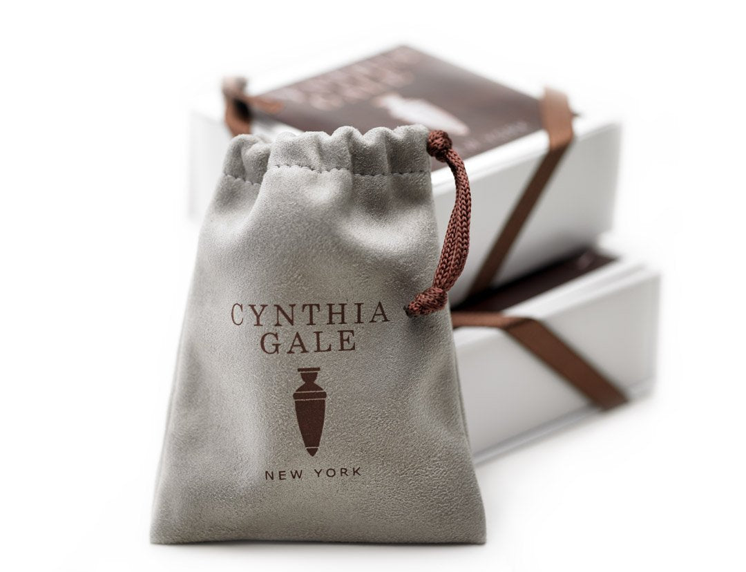 Cynthia Gale New York Jewelry Pouch & White Box