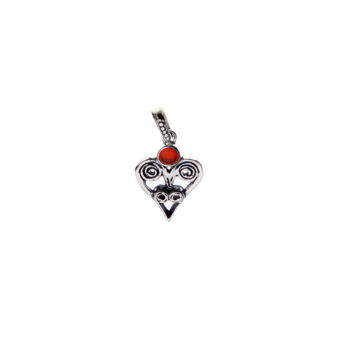 Barnes Metalwork Birthstone Sterling Silver Heart Charm - Cynthia Gale New York - 10
