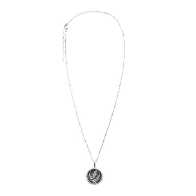 Steal Your Face Sterling Silver Charm Necklace