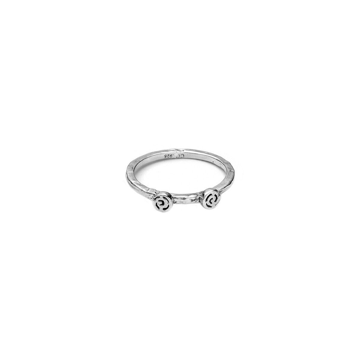 Barnes Metalwork Sterling Silver Stacking Ring - Cynthia Gale New York Jewelry
