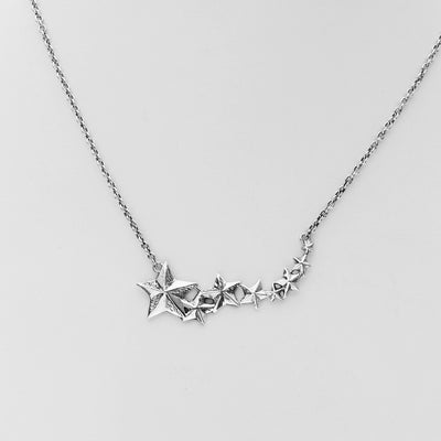 Rock Star Sterling Silver Necklace - Cynthia Gale New York - 2