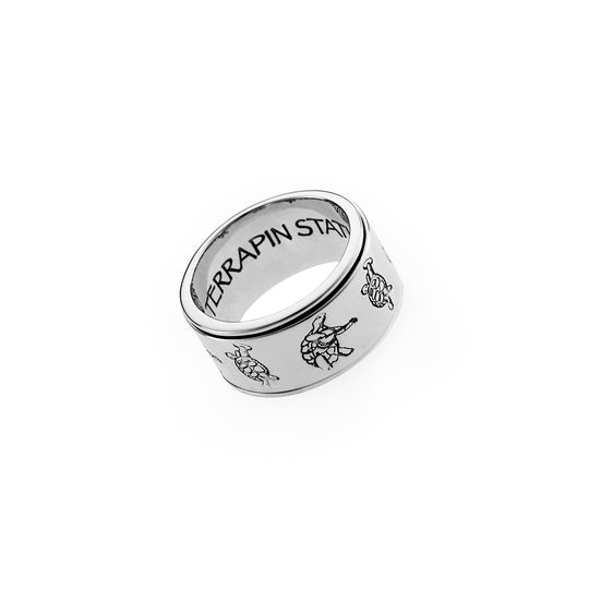 Grateful Dead Terrapin Station Sterling Silver Spinner Ring