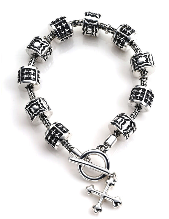 Washington National Cathedral Sterling Silver Prayer Bracelet